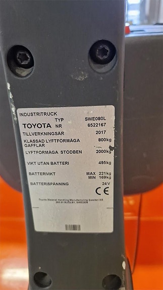 Toyota SWE080L 5 of 6