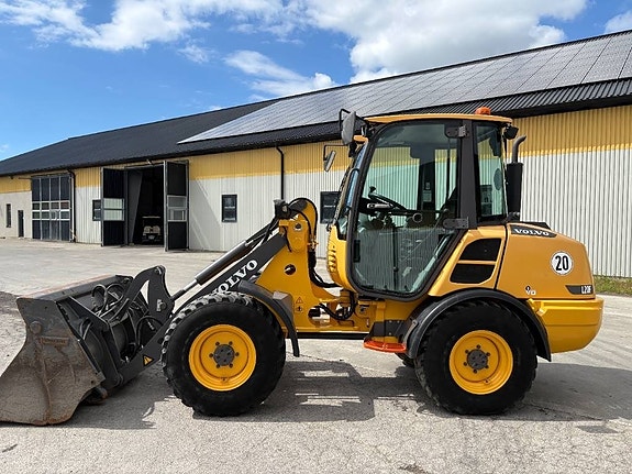 Volvo L20F lastmaskin, endast 1200 tim 2 of 7
