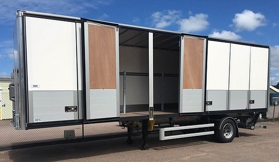 Fruehauf Citytrailer öppningsbar sida. 5 of 7