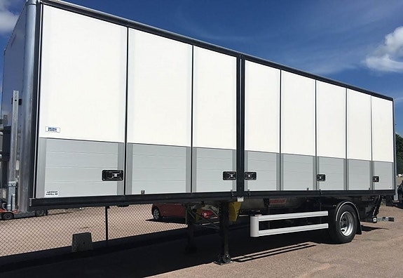 Fruehauf Citytrailer öppningsbar sida. 3 of 7