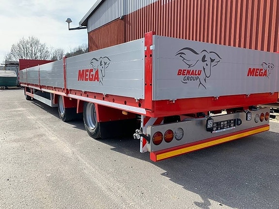 Benalu Mega flaksläpvagn / bodsläp 6 of 7