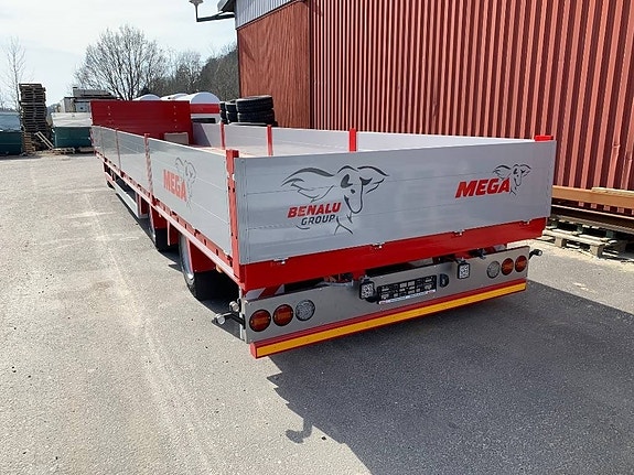 Benalu Mega flaksläpvagn / bodsläp 2 of 7