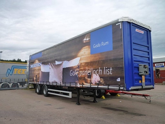 Fruehauf Gardintrailer Inrikes 4,50m 3 of 4