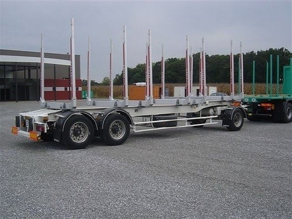 Benalu Timmertrailer 3470 kg ! TIMMER SEMI TRAILER VIKT 3 6 of 7