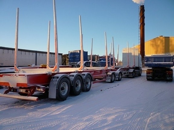 Benalu Timmertrailer 3470 kg ! TIMMER SEMI TRAILER VIKT 3 3 of 7