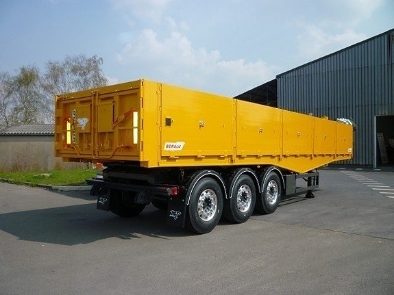 Benalu Aluberry 13,5m VIKT 8 TON  TIPPTRAILER  med dörrar 6 of 10