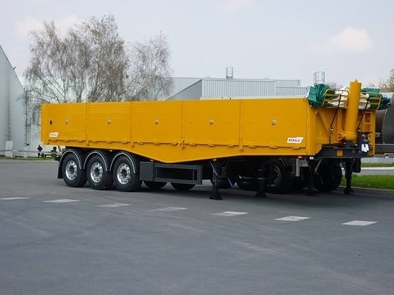 Benalu Aluberry 13,5m VIKT 8 TON  TIPPTRAILER  med dörrar 8 of 10