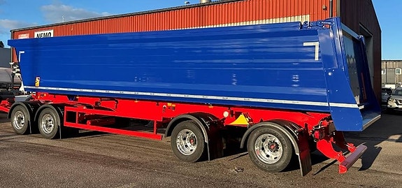 Benalu 6,8 ton Dubbel mont 38 tons tippsläpvagn. Siderale 4 of 6