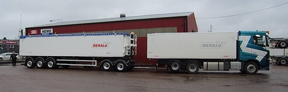 Benalu 7,8 ton 5-axlad Tippsläpvagn SINGEL / DUBBEL Optil 9 of 13