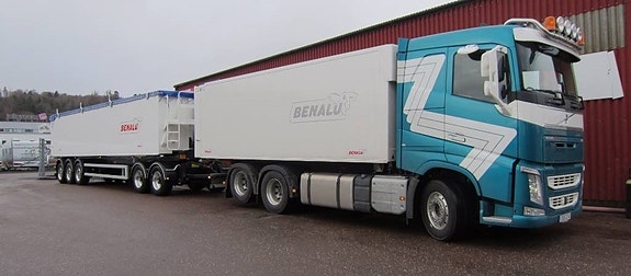 Benalu 7,8 ton 5-axlad Tippsläpvagn SINGEL / DUBBEL Optil 10 of 13