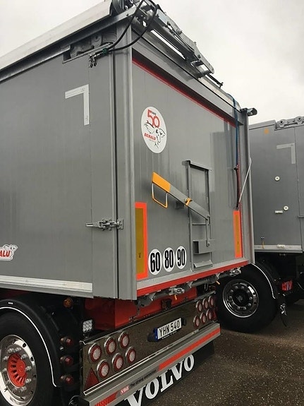 Benalu 7,8 ton 5-axlad Tippsläpvagn SINGEL / DUBBEL Optil 13 of 13