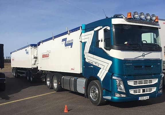 Benalu 7,8 ton 5-axlad Tippsläpvagn SINGEL / DUBBEL Optil 11 of 13