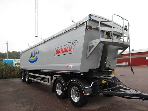 Benalu Bulkliner S 4-axl 38 tippsläpvagn Varmluftkanaler 6 of 8