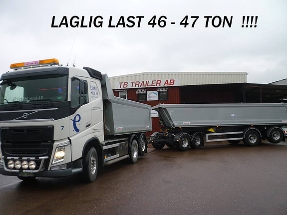 Benalu Laglig Last 46 ton Siderale Lättviktsekipage Tipp 6 of 9