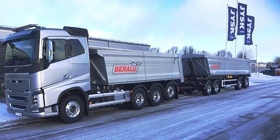 Benalu Laglig Last 46 ton Siderale Lättviktsekipage Tipp 8 of 9