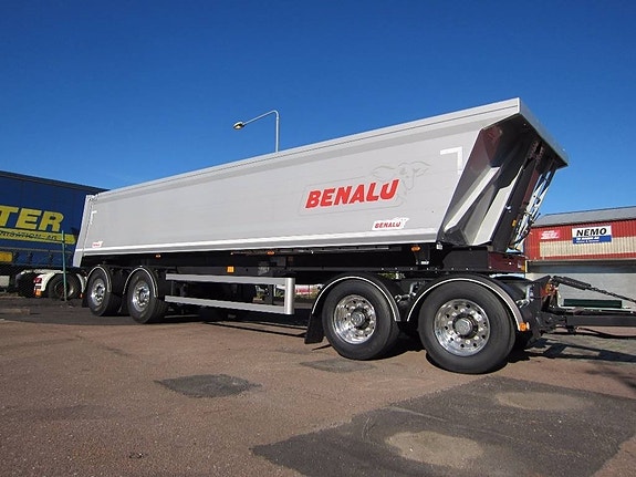 Benalu Siderale 38 ton VIKT 6,5 TON , 30 kbm Tippsläpvagn 10 of 13