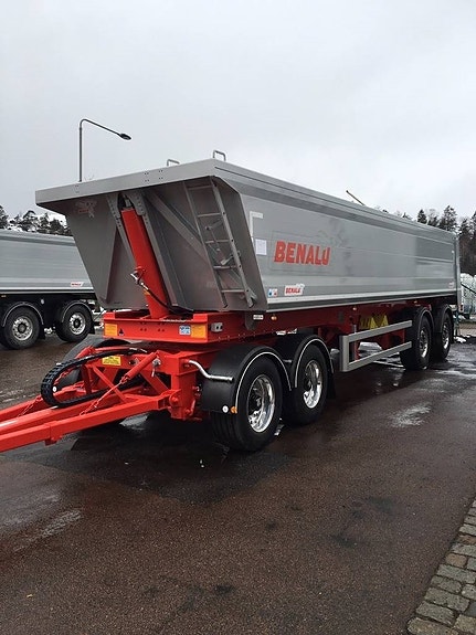 Benalu Siderale 38 ton VIKT 6,5 TON , 30 kbm Tippsläpvagn 8 of 13