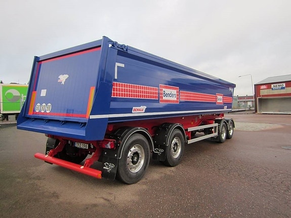 Benalu Siderale 38 ton VIKT 6,5 TON , 30 kbm Tippsläpvagn 11 of 13