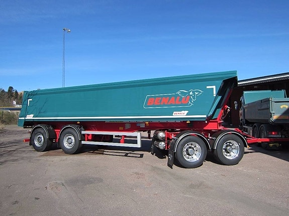 Benalu Siderale 38 ton VIKT 6,5 TON , 30 kbm Tippsläpvagn 7 of 13