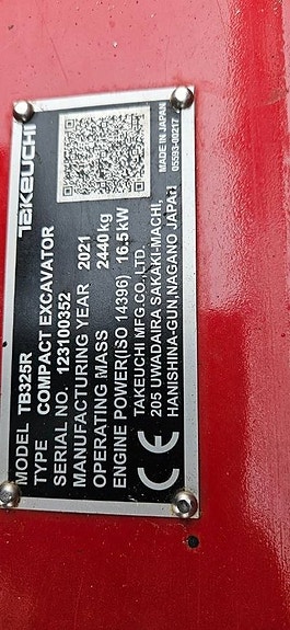 Takeuchi TB 325R Höst kampanj! 11 of 15