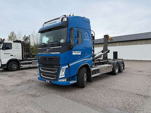 Lastbil Volvo FH 6X2 Lastväxlare Palfinger 20T