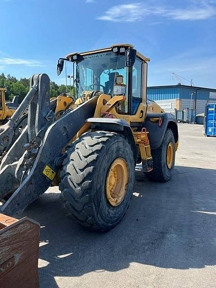 Volvo L120H - Våg -  Planerskopa - Gaffelställ 7 of 9