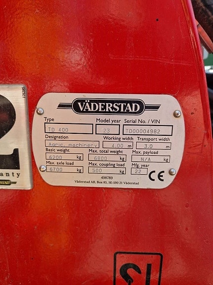 Väderstad TD400 3 of 4