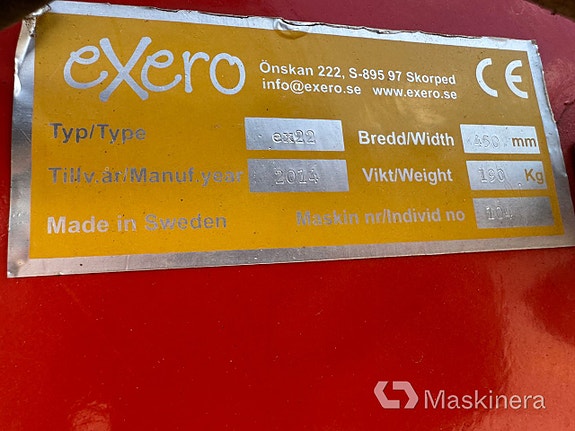 Hydraulisk markvibrator Exero 7 of 14