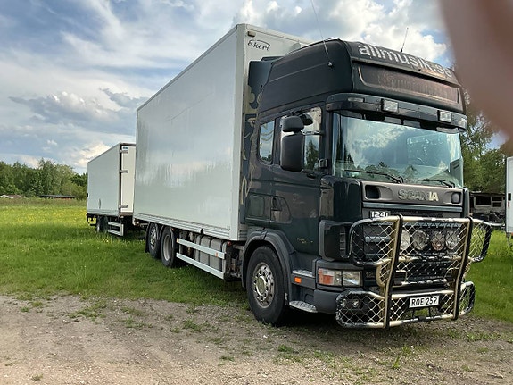 Scania R124 med släp