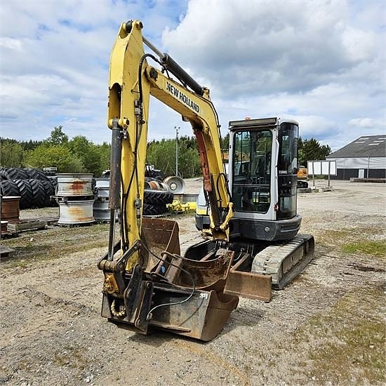 New Holland E50 B SR - Minigravemaskine / mini excavator 5 t 14 of 30