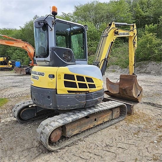 New Holland E50 B SR - Minigravemaskine / mini excavator 5 t 9 of 30