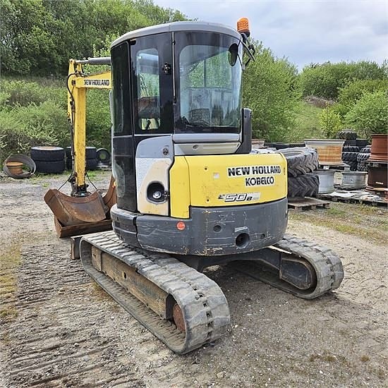 New Holland E50 B SR - Minigravemaskine / mini excavator 5 t 5 of 5