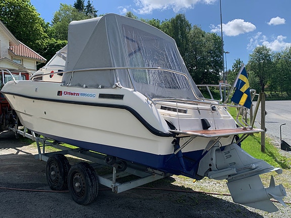 Välvårdad Uttern 6800 SC med Volvo Penta TAMD22 och båtvagn 2 of 17