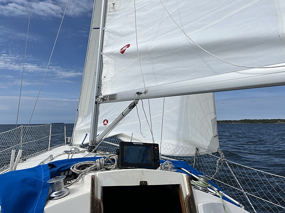 Dixie 27 från -83, fint skick med nyare segel och mkt utrustning. 3 of 5