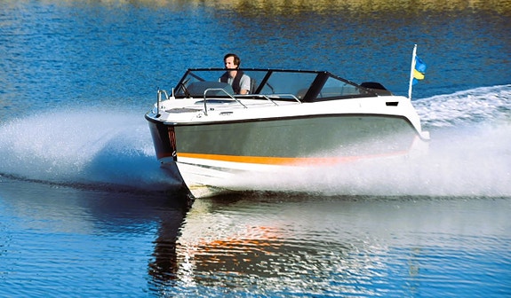 Uttern D65 med Mercury 225 V6