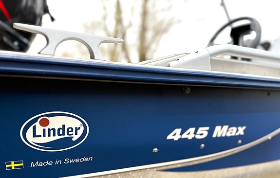 Linder 445 Max - 25hk Suzuki 4-takt - 2015 - endast 86 timmar - Trailer 80km/h 8 of 9
