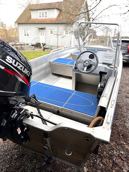Linder 445 Max - 25hk Suzuki 4-takt - 2015 - endast 86 timmar - Trailer 80km/h 9 of 9