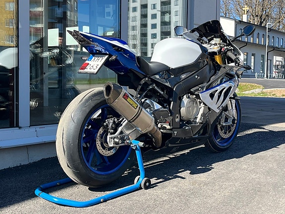 BMW Motorrad HP4 S1000RR Competition Nr 0016 Akrapovic Kolfiber Nya däck 4 of 4
