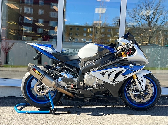 BMW Motorrad HP4 S1000RR Competition Nr 0016 Akrapovic Kolfiber Nya däck 3 of 4