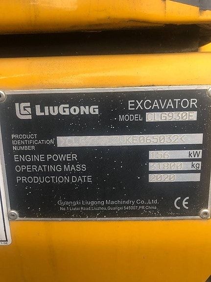 LiuGong CLG930E "Tillfälle" 8 of 13