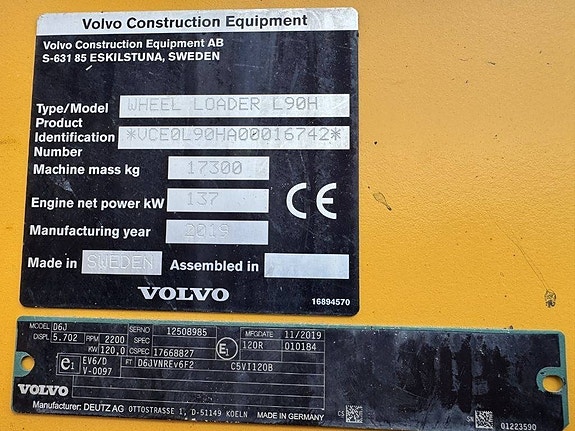 Volvo L 90 H 21 of 21