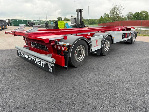 FLAKAB - Spartveit 30 tons lastväxlarvagn med tipp OMG LEV 2 of 5