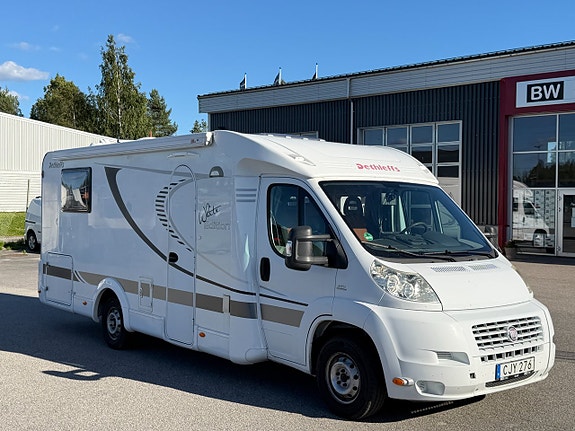 Dethleffs Magic White Edition Queenbed - B-kort - Solcell - Nya däck & Kamrem!