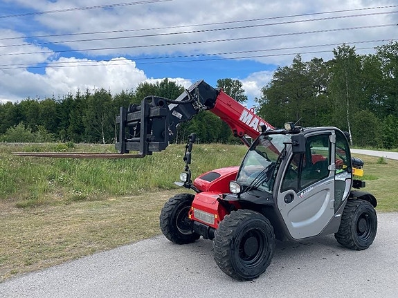 Manitou MT 625 H Hydraulisk gafflar planeringsskop
