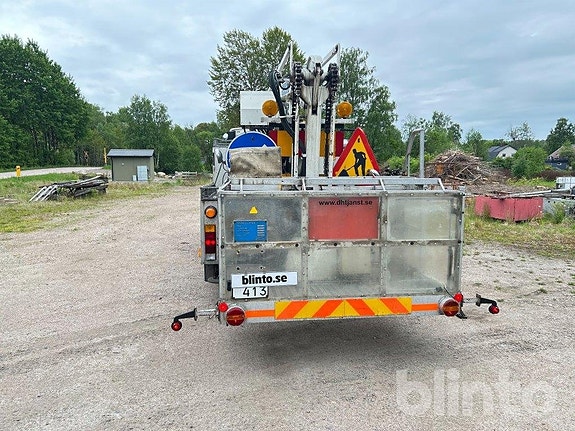 Lastbil Liftbil VOLVO FL614 4X2 Svabolift 12 M 4 of 5