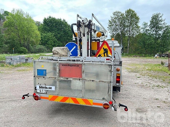 Lastbil Liftbil VOLVO FL614 4X2 Svabolift 12 M 5 of 5