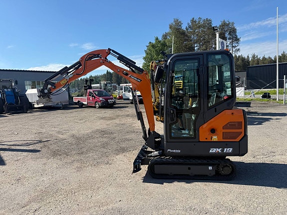 Develon minigrävare DX19-7 *3st skopor, Finansiering 3 of 12