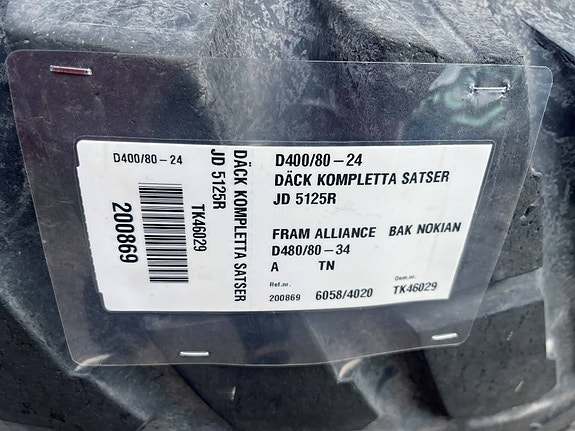 Nokian TRI 2 Hjulsats till John Deere mfl 8 of 8