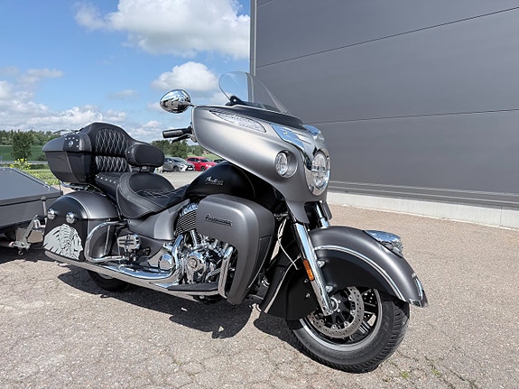 Indian Roadmaster med specialbyggt släp 23 of 27