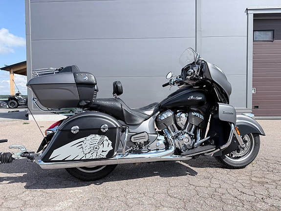 Indian Roadmaster med specialbyggt släp 4 of 27
